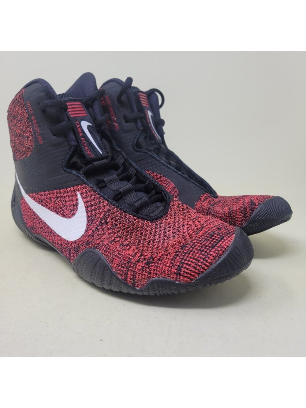 Nike Tawa Red Orbit Black Lace Up Athletic Wresting Shoes CI2952-016 Men's Sz 10